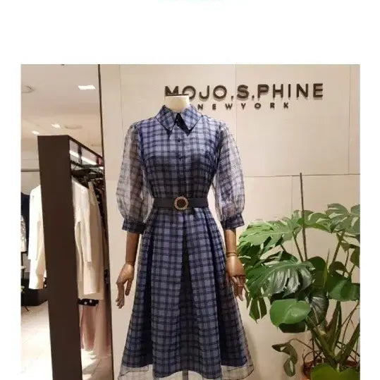 [BUNJANG] Mojo.S.Phine Linen Blend Dress / 모조에스핀 원피스