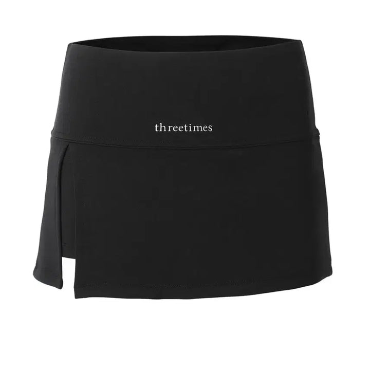[SOLD OUT] 쓰리타임즈 에슬레틱 슬릿 스커트 Athletic slit skirt