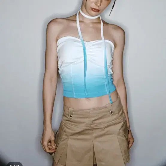 [BUNJANG] Asura Gradient Tube Top / asura 튜브탑
