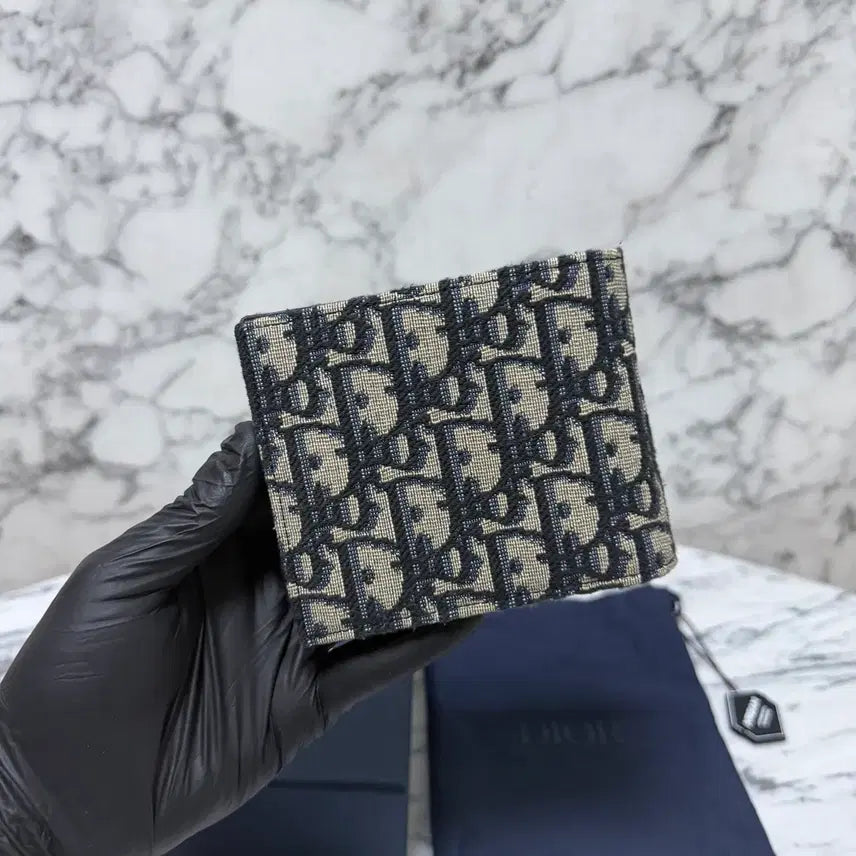[BUNJANG] Dior Dior Oblique Compact Wallet / { OS } 디올 오블리크 컴팩트 반지갑