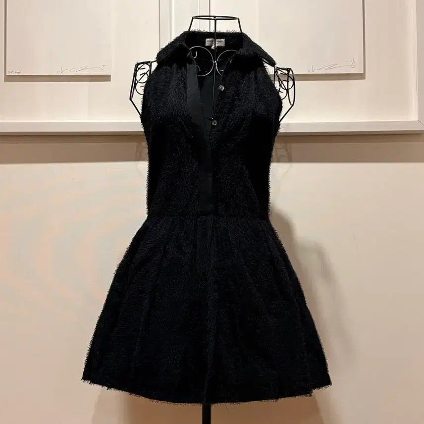 [BUNJANG] Opening Ceremony Black Tuxedo Structure Mini Dress / Opening Ceremony 블랙 미니 원피스 턱시도 구조 / 희소 디