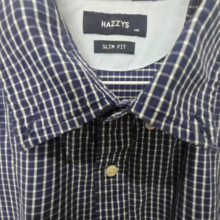 [BUNJANG] Hazzys Check Short Sleeve Shirt Size 110 / 헤지스 체크 반팔 셔츠 110 사이즈