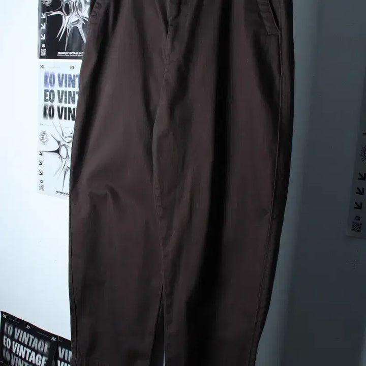 [BUNJANG] Uniqlo U Line Chino Pants Brown (2XL) / (2XL) 유니클로 면바지 팬츠 빅사이즈 U라인 브라운 치노-2624