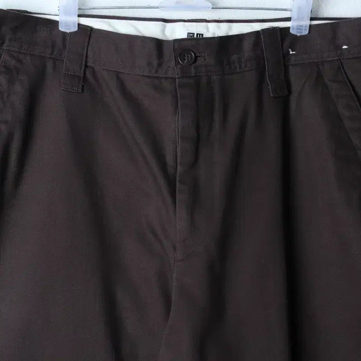 [BUNJANG] Uniqlo U Line Chino Pants Brown (2XL) / (2XL) 유니클로 면바지 팬츠 빅사이즈 U라인 브라운 치노-2624