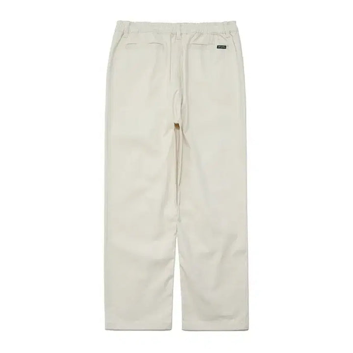[BUNJANG] Club Activity Golf Logo Twill Pants Ivory / 클럽액티비티 Golf Logo Twill Pants Ivory