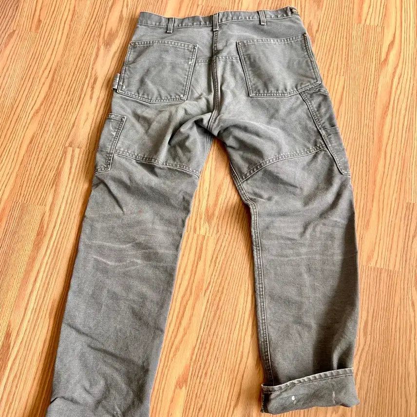 [BUNJANG] RRL Grey Carpenter Pants 34 Inch / RRL 엔지니어핏 그레이 카펜터 팬츠 34인치