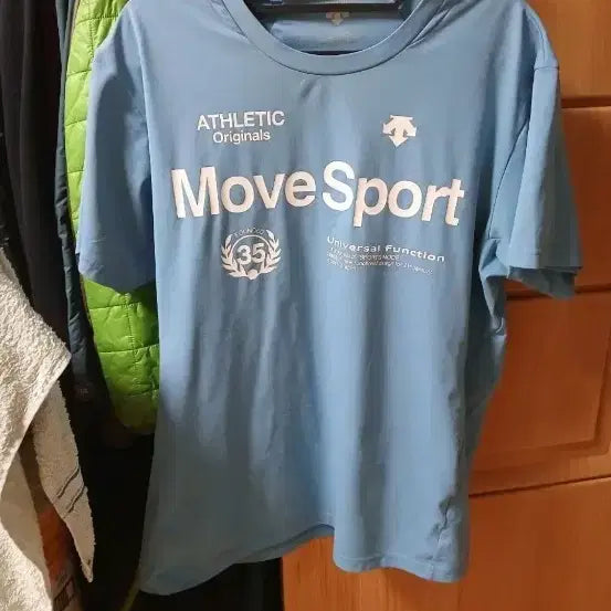 [BUNJANG] Descente Move Sport Functional Short Sleeve T-Shirt L / 데상트 Move Sport 기능성 반팔 L