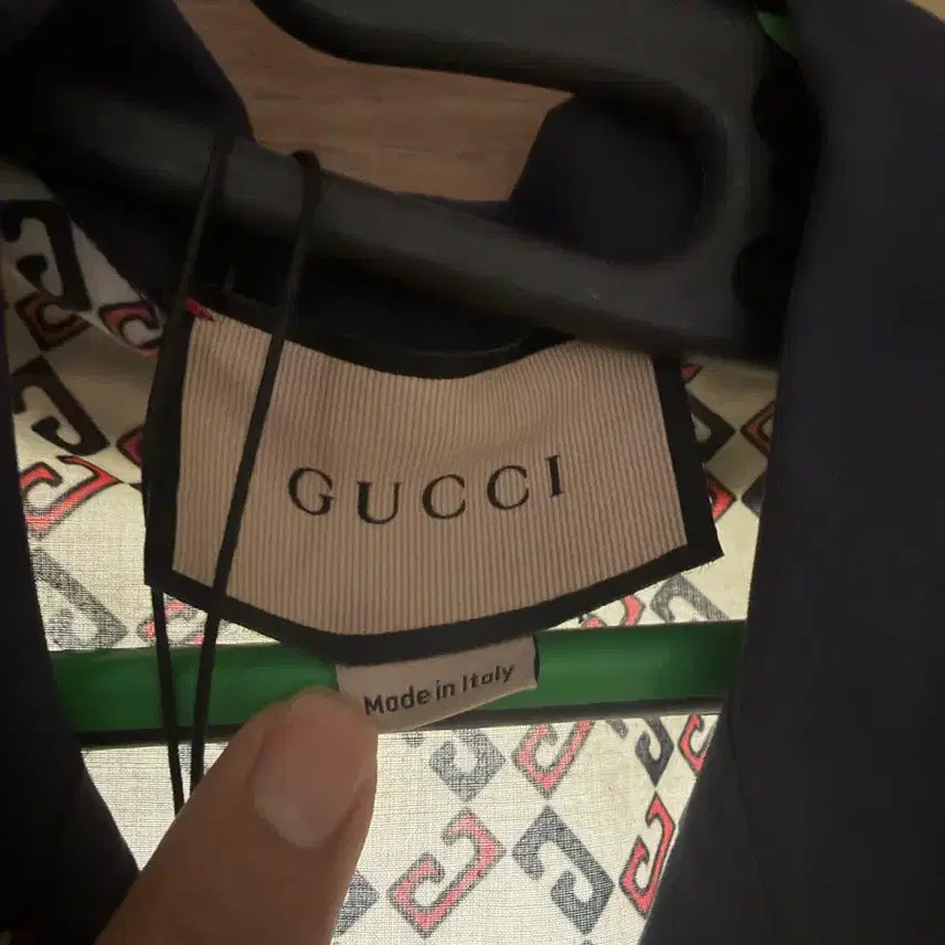 [BUNJANG] Gucci GG Pattern Silk Shirt / 구찌 GG 패턴 셔츠