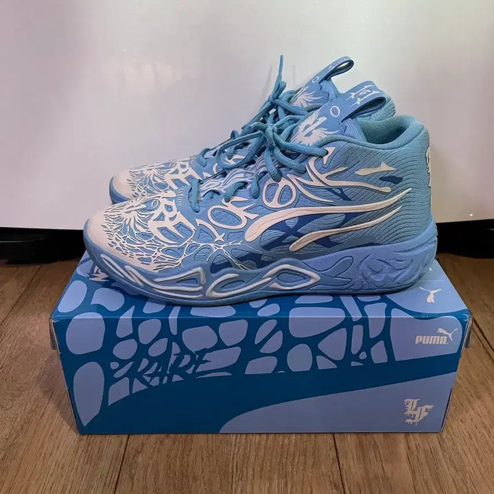 [BUNJANG] Puma MB.04 LaMelo Ball Team Light Blue Sneakers / 푸마 MB.04 라멜로 볼 라프랑스 팀 라이트 블루
