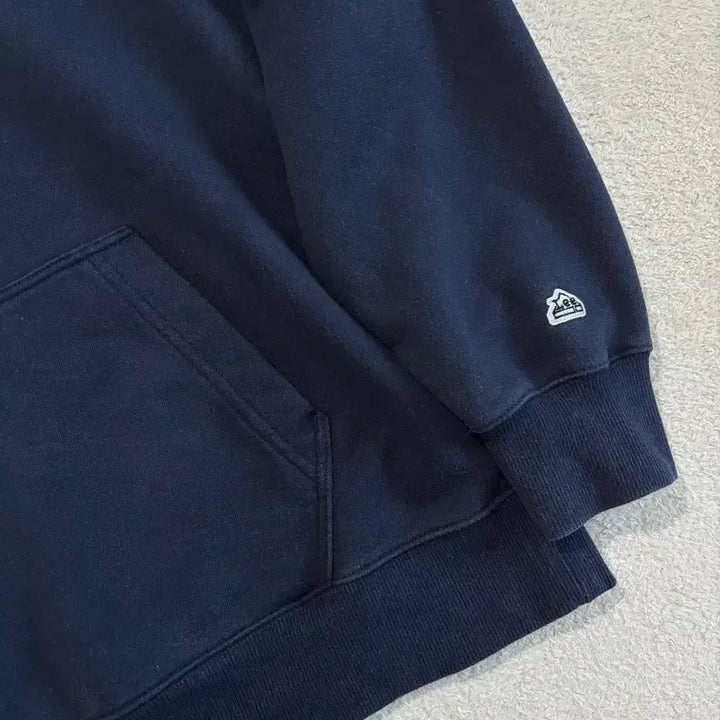 [BUNJANG] Lee Navy Big Logo Hoodie / Lee 리 네이비 빅로고 후드티