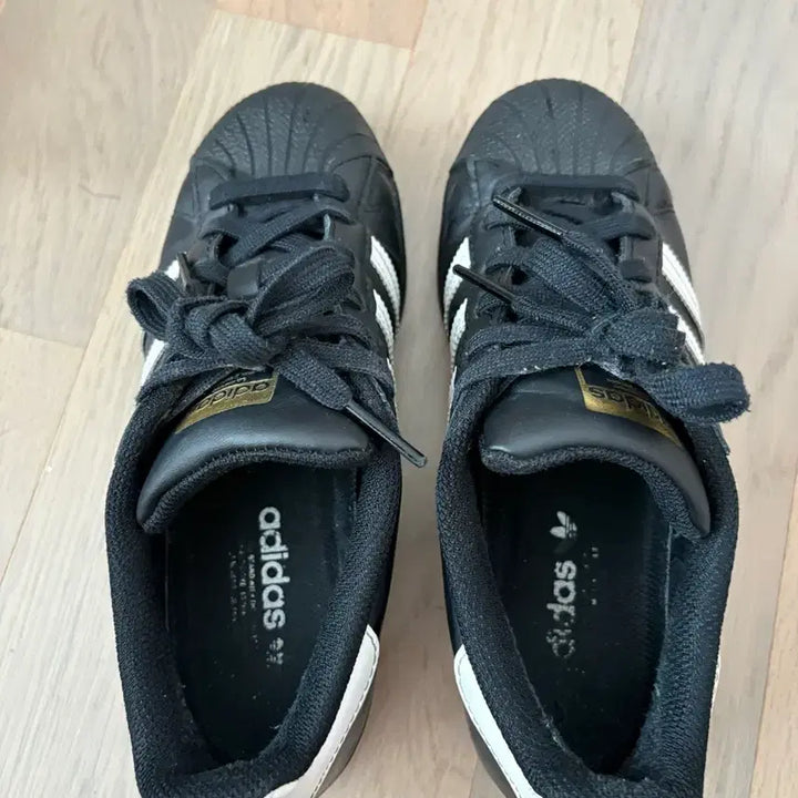 [BUNJANG] Adidas Superstar Black / 아디다스 슈퍼스타 블랙