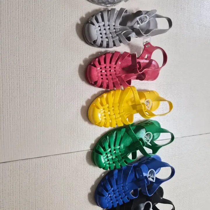 [BUNJANG] Jelly Strap Sandals (Size 220) / 젤리 스트랩 샌들 220 새상품