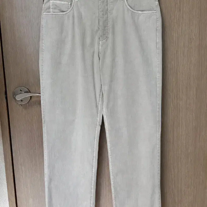 [BUNJANG] Time Homme 25SS Garment Dyed Pants Ivory / 타임옴므 25SS 가먼트다잉 팬츠 아이보리