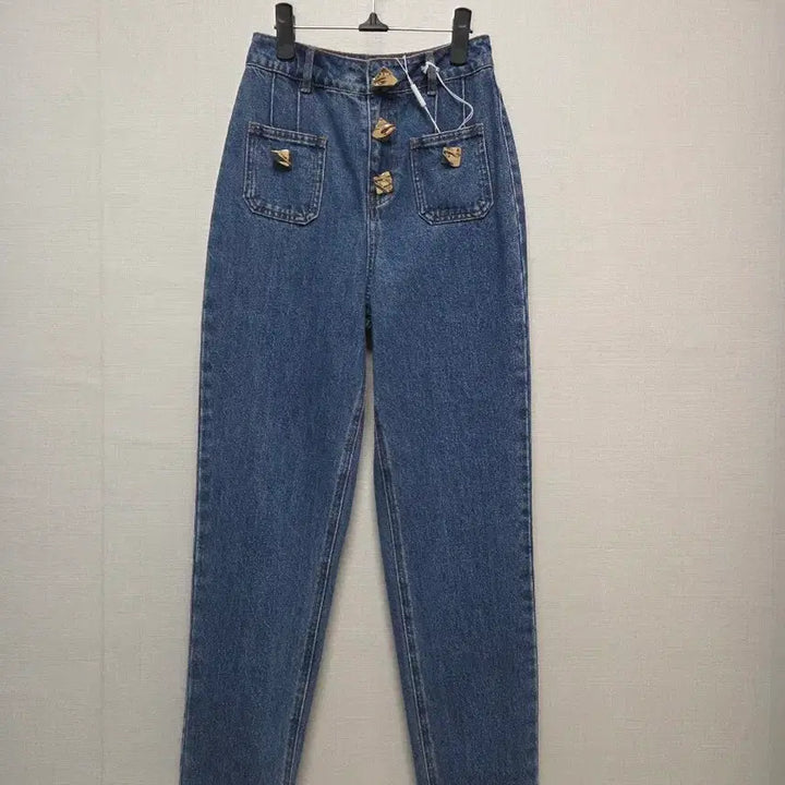 [BUNJANG] Self-Portrait High-Waist Denim Pants / 새상품 셀프포트레이트 데님 팬츠