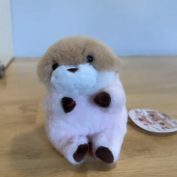 [BUNJANG] Woosoo Woosoo Jang Capybara Pink 12cm Keyring / 속았지 우소우소짱 카피바라 핑크 12cm 키링