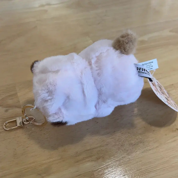 [BUNJANG] Woosoo Woosoo Jang Capybara Pink 12cm Keyring / 속았지 우소우소짱 카피바라 핑크 12cm 키링
