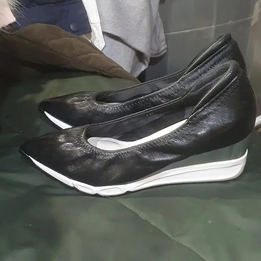 [BUNJANG] STACCATO Genuine Leather Pumper Flats / STACCATO스타카토  천연가죽    펌퍼스화