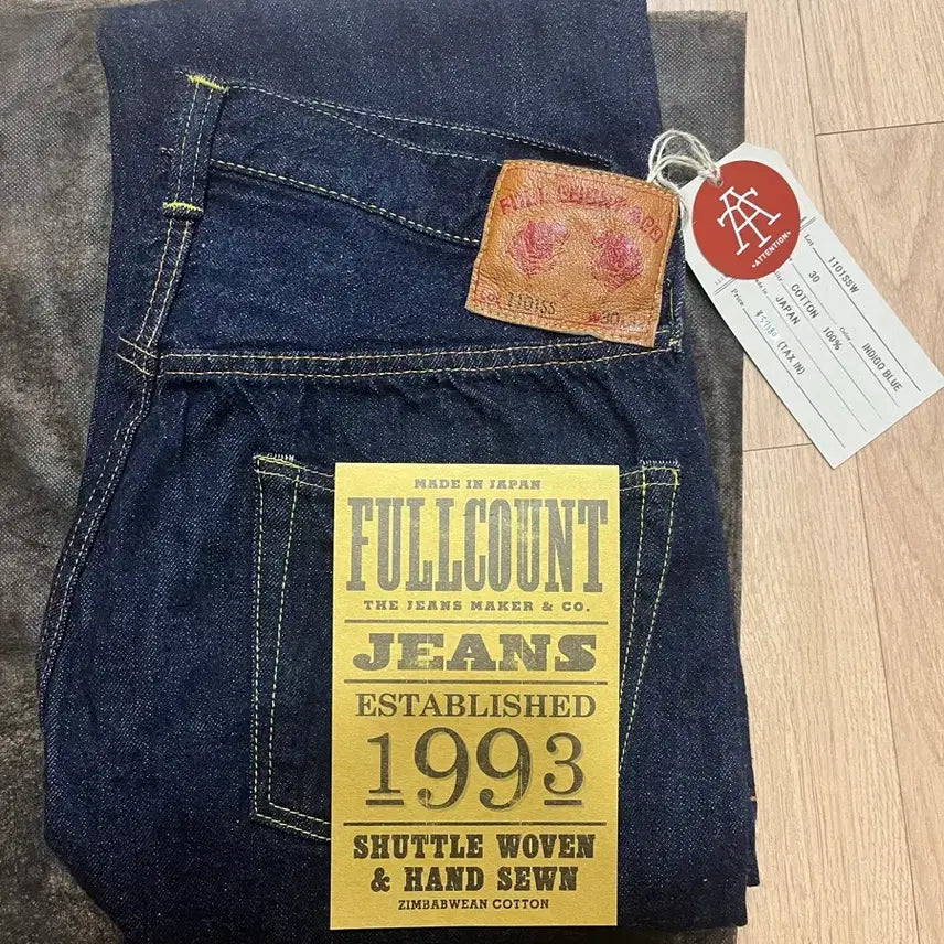 [BUNJANG] Fullcount 1101W Jeans / 풀카운트 1101w 30 새제품
