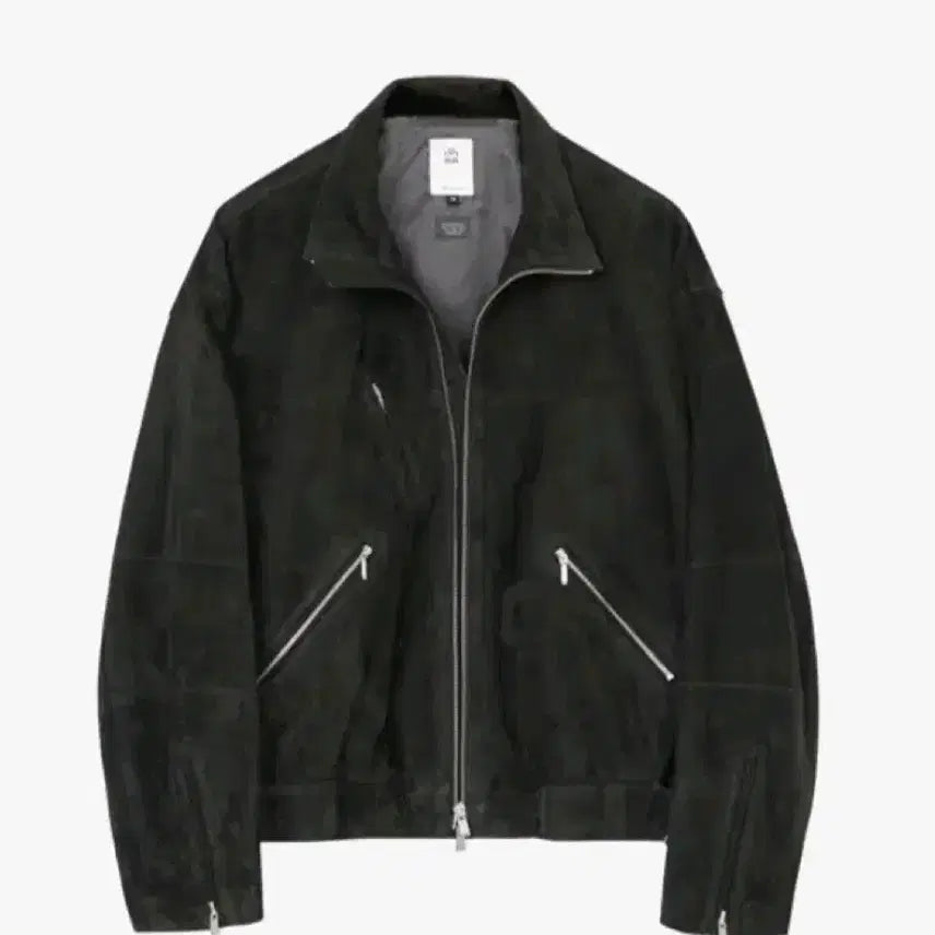 [BUNJANG] Politeru Suede Jacket Deep Charcoal Size 4 / 폴리테루 스웨이드자켓 딥차콜 4사이즈