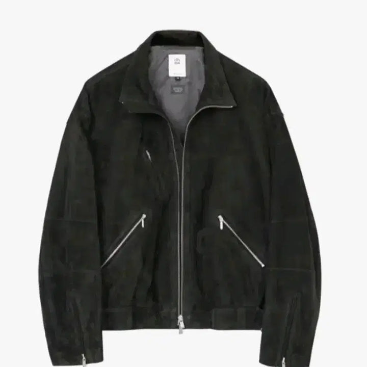 [BUNJANG] Politeru Suede Jacket Deep Charcoal Size 4 / 폴리테루 스웨이드자켓 딥차콜 4사이즈