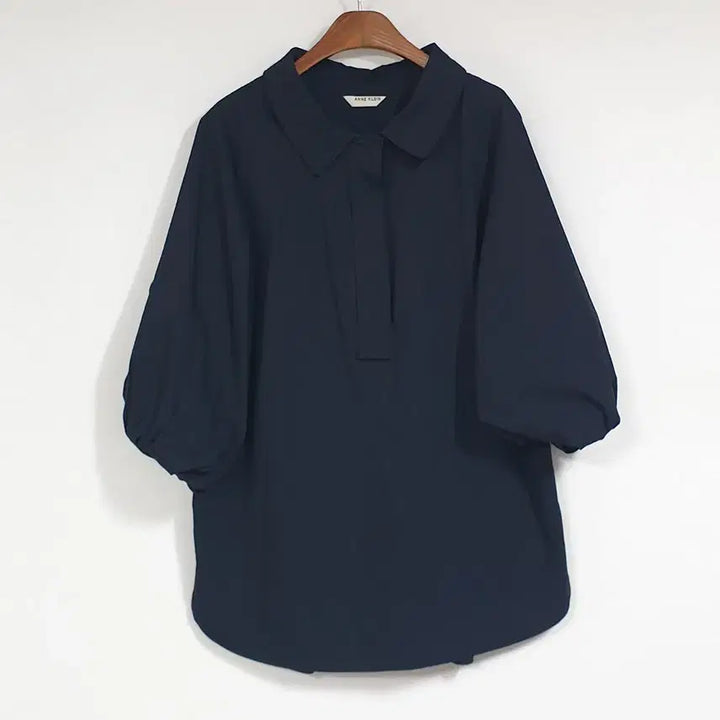 [BUNJANG] Anne Klein Mahongbang Loose Fit Blouse / ANNE KLEIN 마혼방 바스락 루즈핏 블라우스