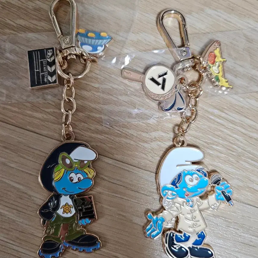 [BUNJANG] SEVENTEEN Smurf Keyring / 세븐틴 스머프 키링