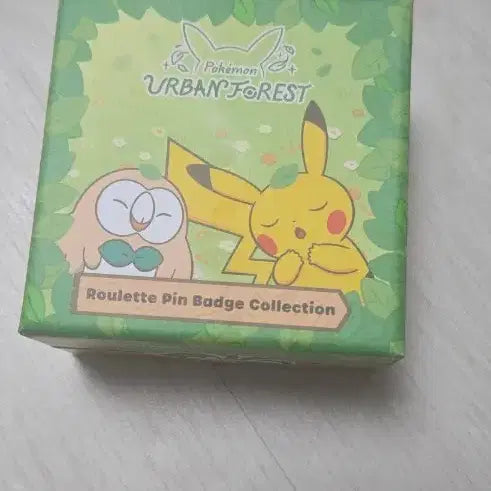 [BUNJANG] Pokemon Urban Forest Pin Badge Collection / 포켓몬 Urban Forest 핀뱃지 컬렉션