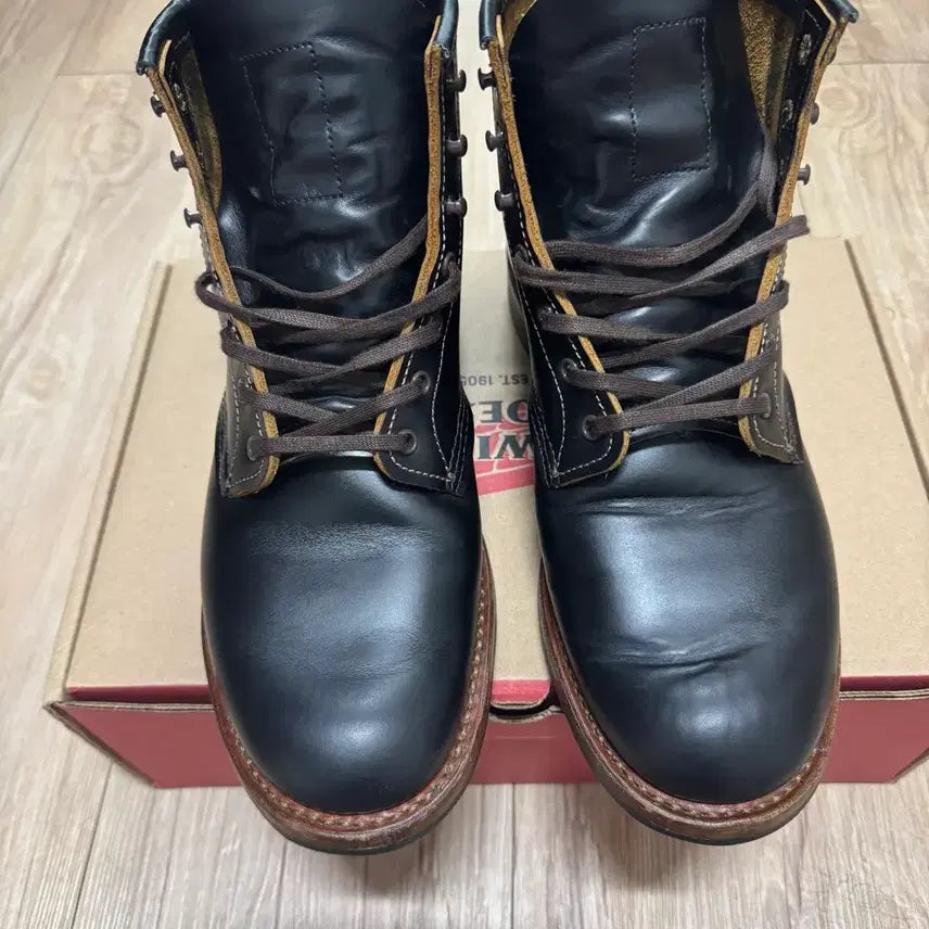 [BUNJANG] Red Wing Beckman Flatbox 9060 Black Klondike Boots Size 9D (270) / 레드윙 벡맨 플랫박스 9060 블랙 클론다이크  9D 270