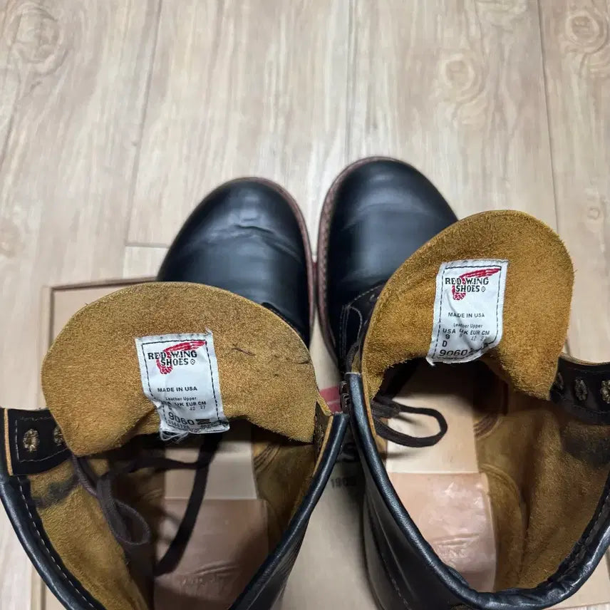 [BUNJANG] Red Wing Beckman Flatbox 9060 Black Klondike Boots Size 9D (270) / 레드윙 벡맨 플랫박스 9060 블랙 클론다이크  9D 270