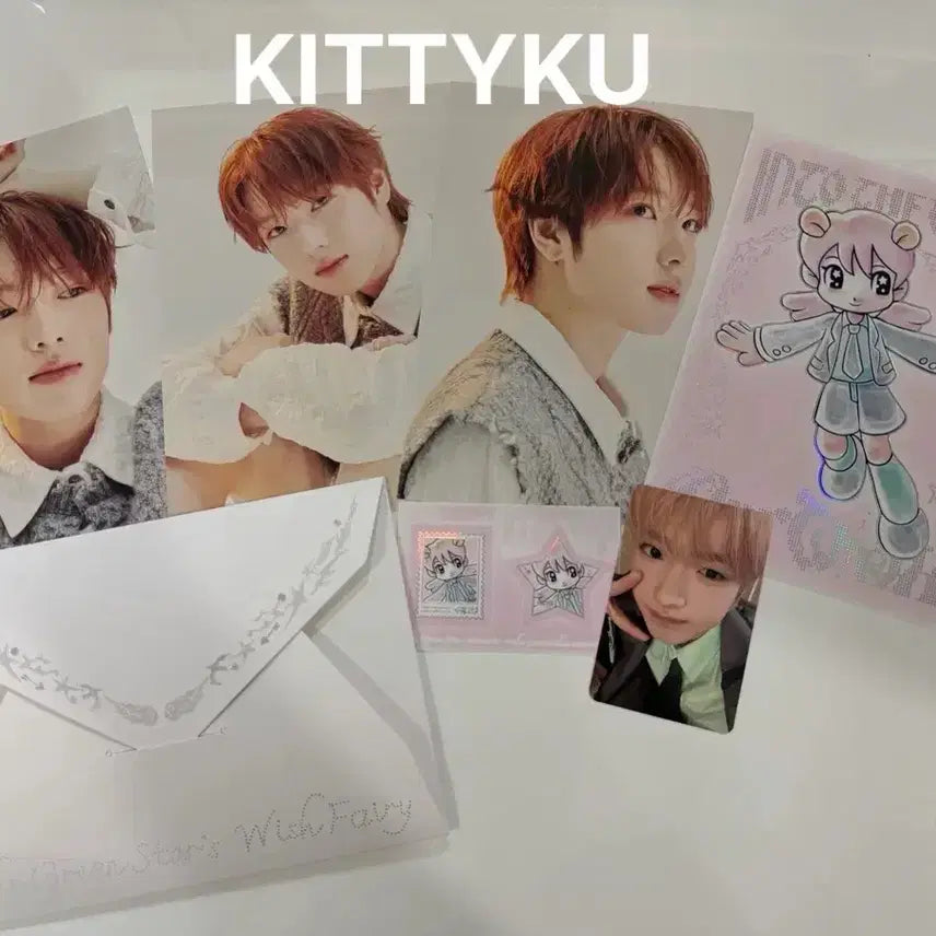 [BUNJANG] NCT WISH Sakurya Photo Letter Set (Unsealed) / 엔시티위시 앙콘 굿즈 포토 레터세트 사쿠야 양도 nct wish