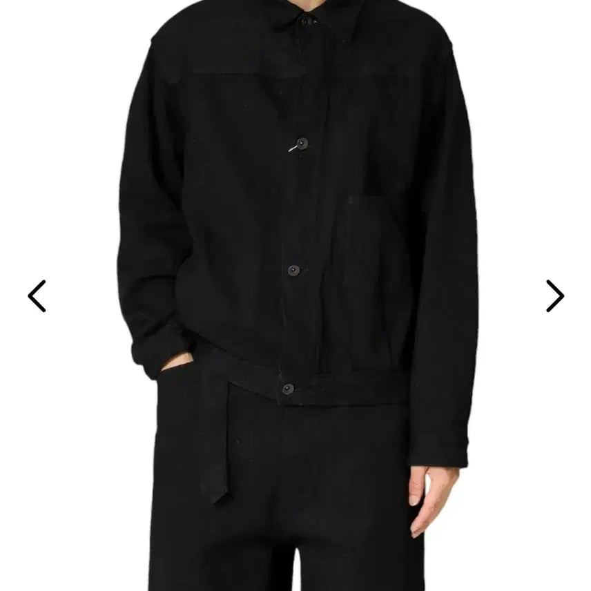 [BUNJANG] Comoli Black Denim Jacket Size 3 / 코모리 블랙 데님 자켓 3사이즈