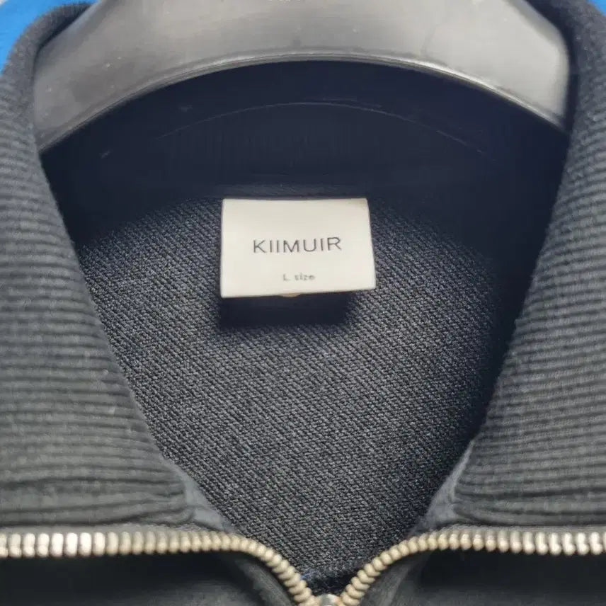 [BUNJANG] KIMUER Black Track Zip-up Jacket / [상태 최상] 키뮤어 블랙 트랙 집업 자켓