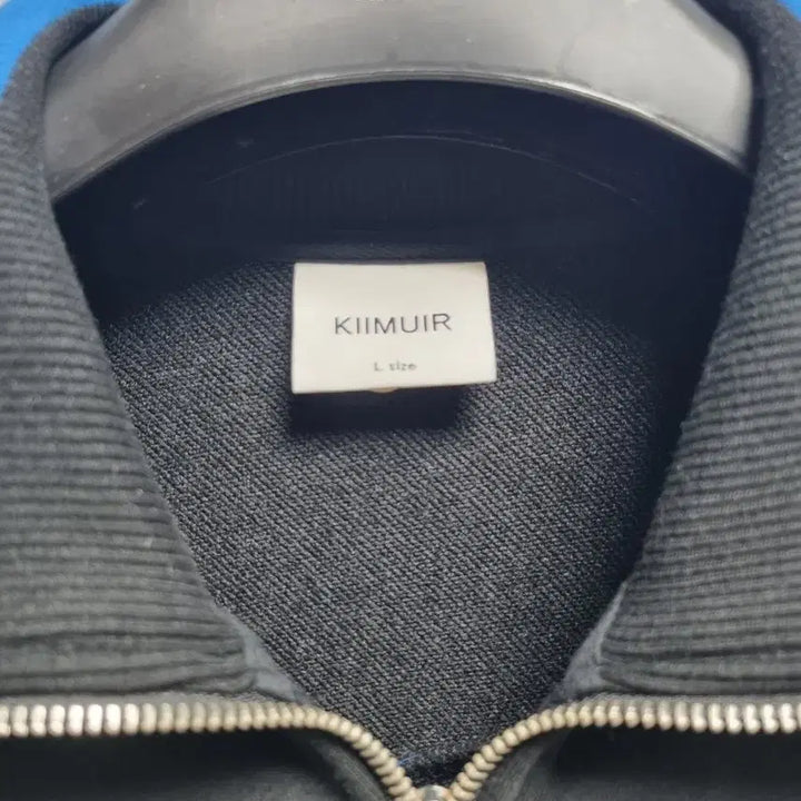 [BUNJANG] KIMUER Black Track Zip-up Jacket / [상태 최상] 키뮤어 블랙 트랙 집업 자켓