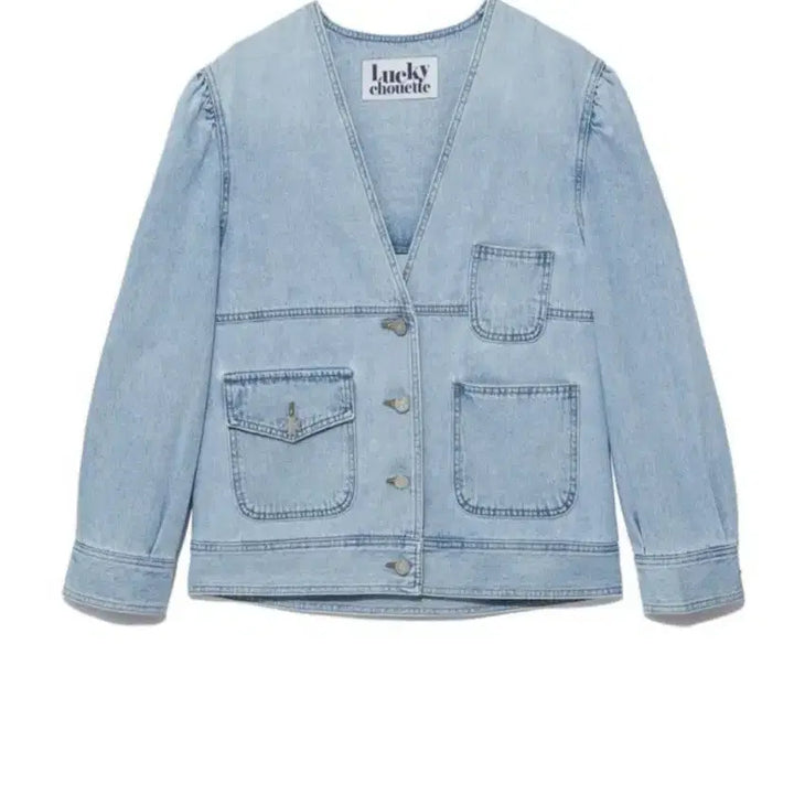 [BUNJANG] Lucky Chouette Denim Jacket / 럭키슈에뜨 데님자켓최저가(36)