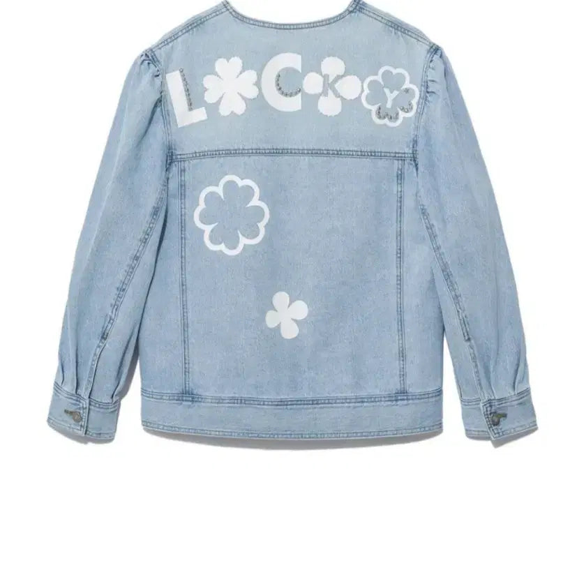 [BUNJANG] Lucky Chouette Denim Jacket / 럭키슈에뜨 데님자켓최저가(36)