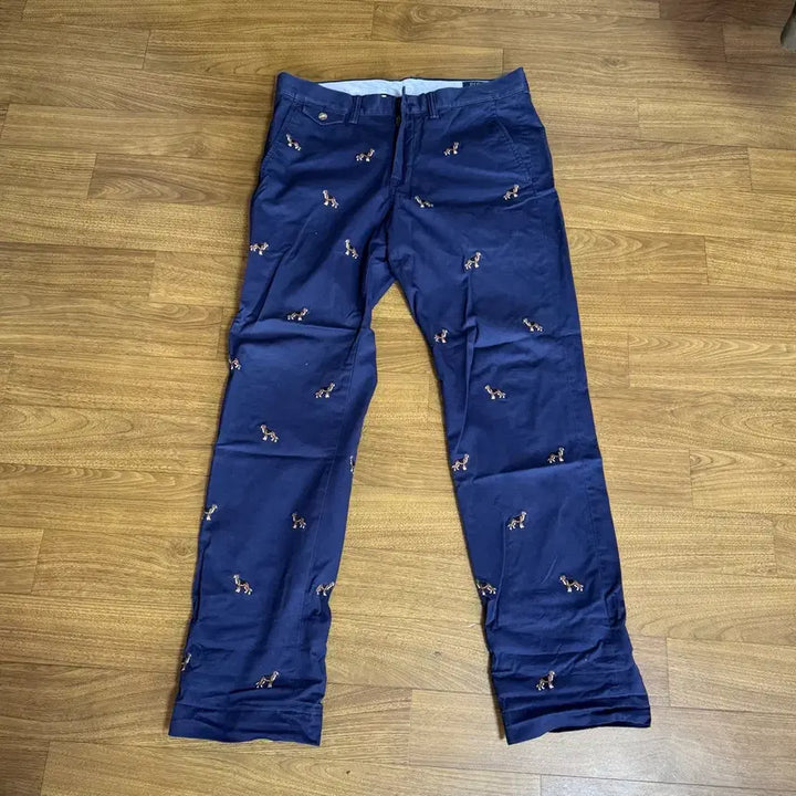 [BUNJANG] Polo Ralph Lauren Embroidered Straight Fit Chino Pants / 폴로 스트레이트핏 자수 치노팬츠 허리32 기장32
