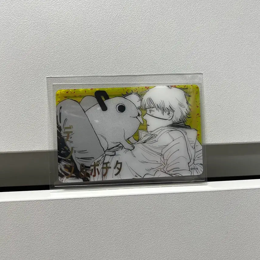 [BUNJANG] Chainsaw Man Denji &amp; Pochita Original Art Card / 체인소맨 (덴지,포치타) 원화 카드 굿즈