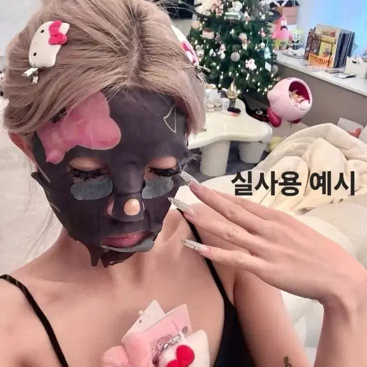 [BUNJANG] Sanrio Hello Kitty Angel, Devil, Tanning Mask Pack (Japan Official) / 일본 키티 마스크팩 일본정품 천사악마 태닝 키티 스킨팩 헬로키티