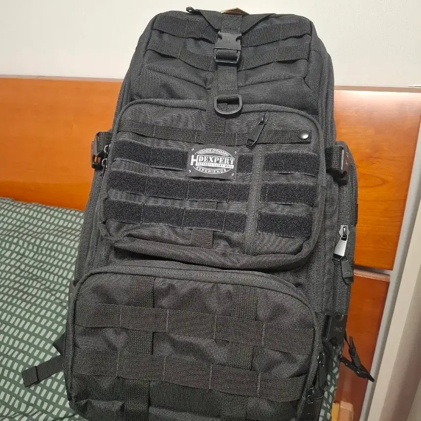 [BUNJANG] HDEX Gym Three Pocket Cordura Backpack (Black) / [새제품] HDEX 짐 쓰리 포켓 코듀라 백팩 (블랙)