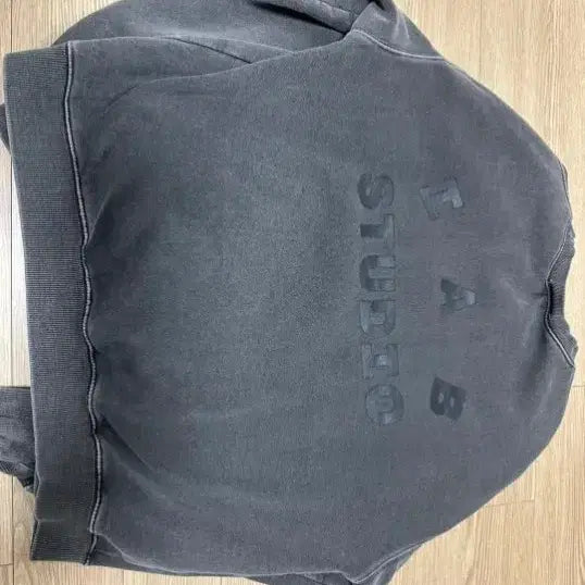 [BUNJANG] IAB Studio Pigment Sweatshirt Black M / IAB 스튜디오 피그먼트 블랙 스웻셔츠 m