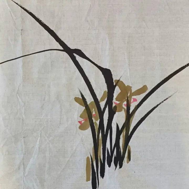 [BUNJANG] Choi Seong-un (Sochon) Literati Painting Orchid / 동양화 소촌 최성운의 문인화 난