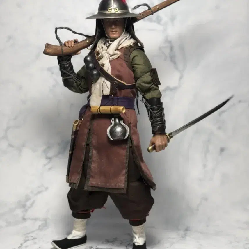 [BUNJANG] Gongyeonggak Ming Dynasty Matchlock Arquebusier Figure / 공령각 KLG005-명나라 조총수 피규어