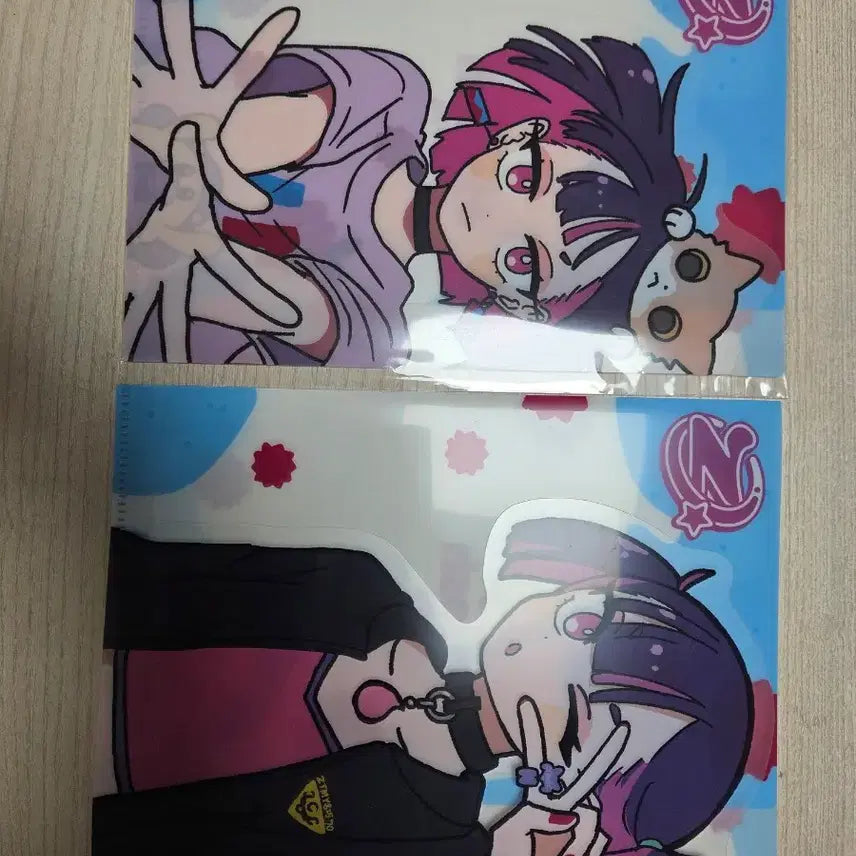 [BUNJANG] ZANGI Nesobari Zuttomaroshu Clear File Set / 잔기 네소바리, 즛토마로슈 클리어파일 2장