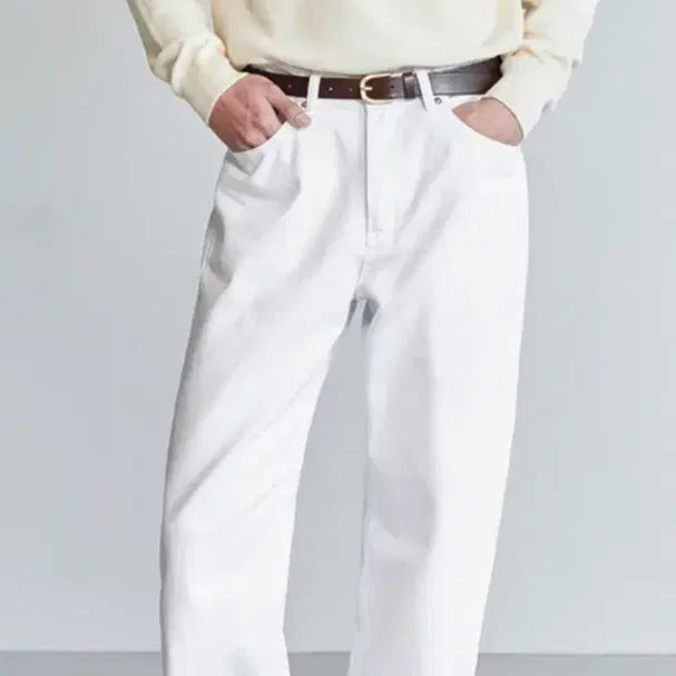 [BUNJANG] Branded 1783 Clear White Jeans Size 31 / 브랜디드 1783 클리어 화이트 진 32사이즈 (31)