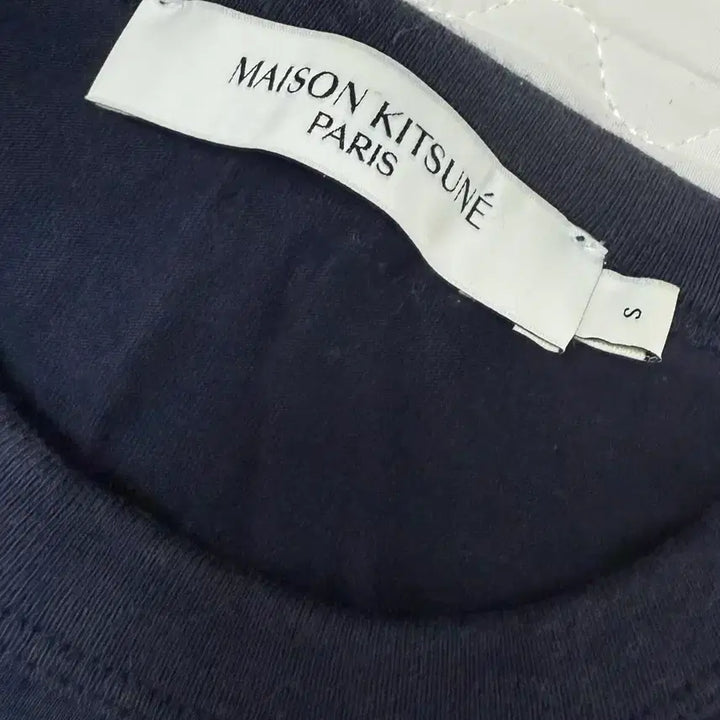 [BUNJANG] Maison Kitsuné Navy Fox Long Sleeve T-Shirt / 메종키츠네 네이비 폭스 긴팔티셔츠s