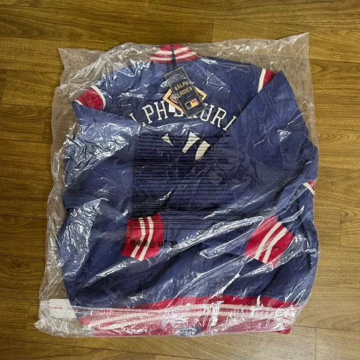 [BUNJANG] Polo Cotton Twill Yankees Jacket Light Navy / 폴로 코튼 트윌 양키스 재킷 라이트네이비 M 급처분 큐얄인증됩니다