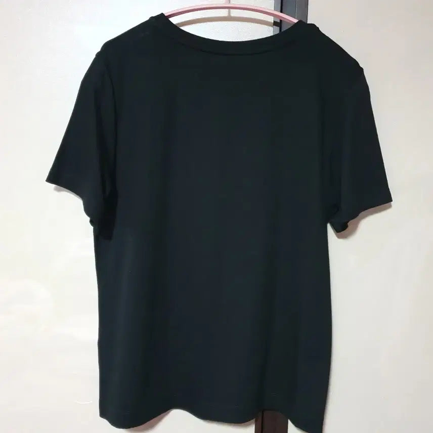 [BUNJANG] Lucky Chouette Black Short Sleeve T-Shirt / 러키슈에뜨 블랙 반팔 티셔츠