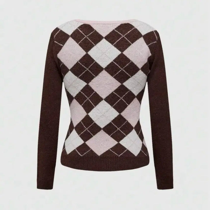 [BUNJANG] Latte Gyaru Knit Sweater / 라떼 갸루 니트