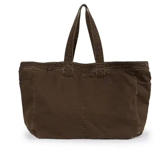 [BUNJANG] ETCE Vintage Maxi Tote Bag Brown / 이티씨이 ETCE 백팩 VINTAGE MAXI TOTE BAG 브라운