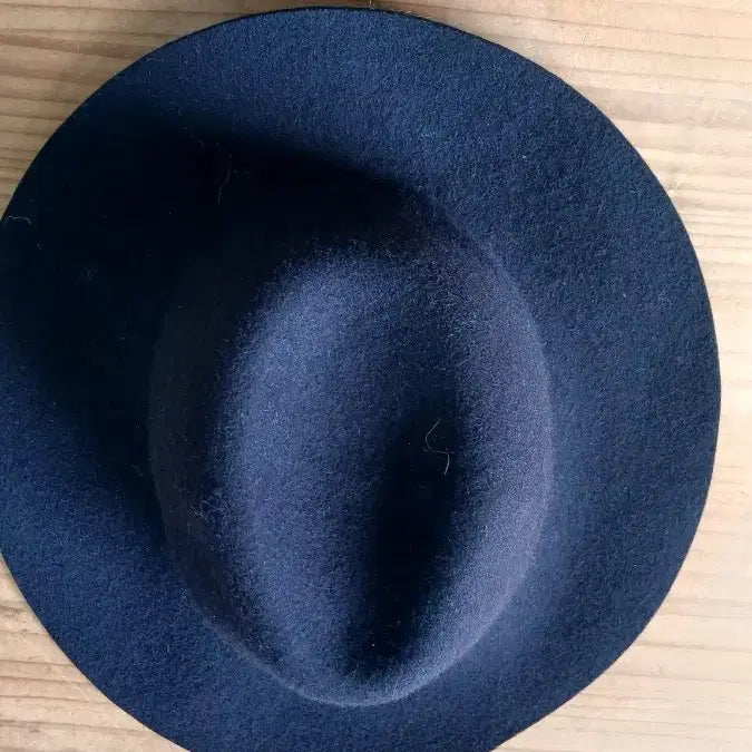 [BUNJANG] Blue Felt Fedora Hat / 블루 펠트 중절모  페도라